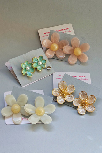 گوشوارههای طرح گل میخی