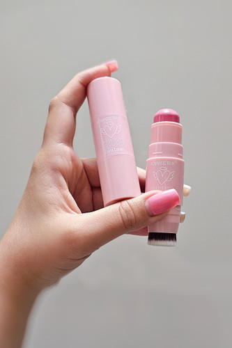 رژگونه و براش دوطرفه