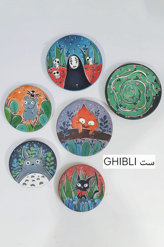 بشقاب سفالی ست Ghibli