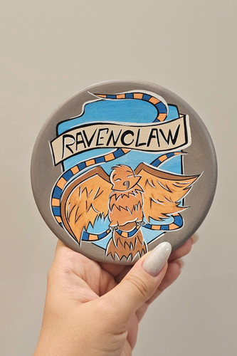 بشقاب سفالی طرح گروه های هاگوارتز هری پاتر