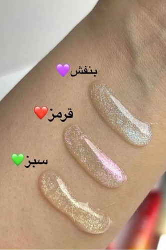 لیپ گلاس کهکشانی شاین برق لب