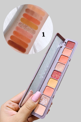 پالت سایه ۹ رنگ انگشتی سه رنگ