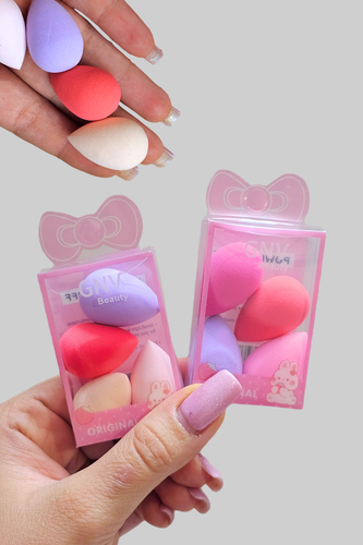 پد آرایشی تخم مرغی سایز کوچک بیوتی بلندر ۴ تایی