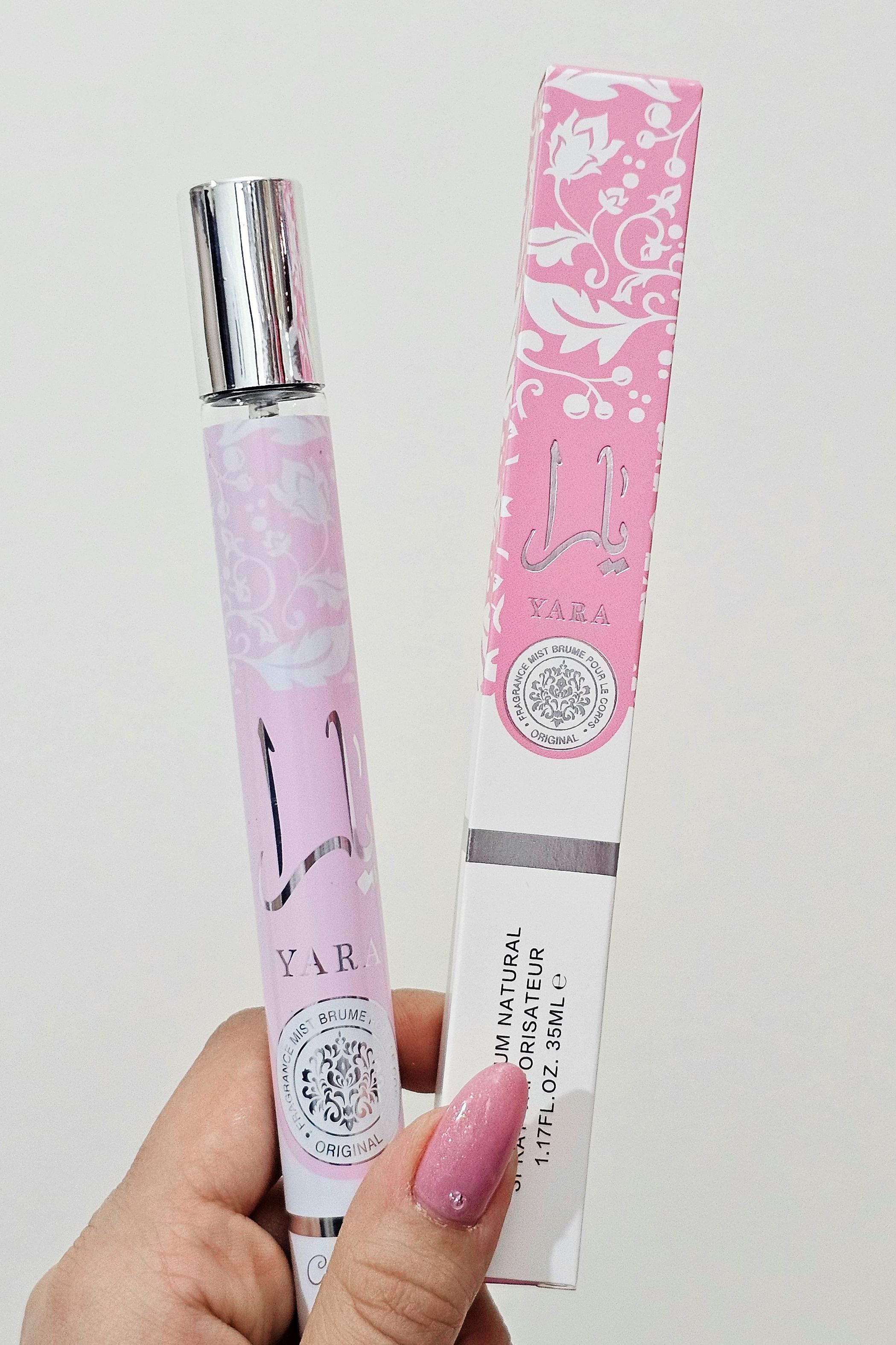 عطر قلمی یارا جدید زنانه صورتی ۳۵ میل